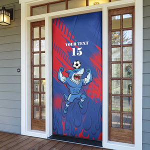 Custom Cape Verde Football Door Cover One Team One Victory