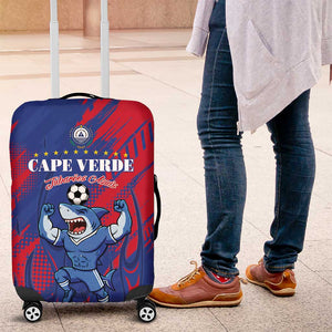 Cape Verde Football Luggage Cover Blue Sharks - Pride of the Islands - African Pride