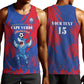 Custom Cape Verde Football Men Tank Top Blue Sharks - Pride of the Islands - African Pride