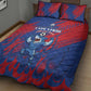 Cape Verde Football Quilt Bed Set Blue Sharks - Pride of the Islands - African Pride