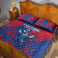 Cape Verde Football Quilt Bed Set Blue Sharks - Pride of the Islands - African Pride