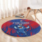 Cape Verde Football Round Carpet Blue Sharks - Pride of the Islands - African Pride