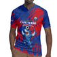 Custom Cape Verde Football Rugby Jersey Blue Sharks - Pride of the Islands - African Pride