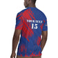 Custom Cape Verde Football Rugby Jersey Blue Sharks - Pride of the Islands - African Pride