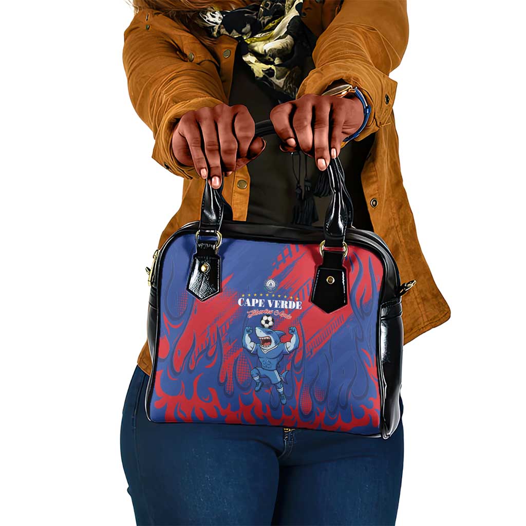 Cape Verde Football Shoulder Handbag Blue Sharks - Pride of the Islands - African Pride