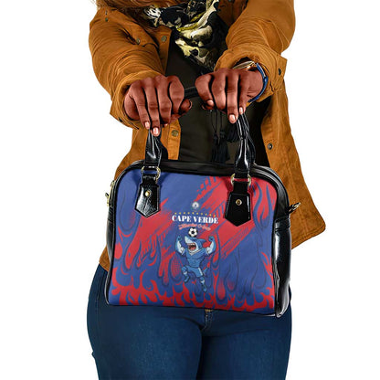 Cape Verde Football Shoulder Handbag Blue Sharks - Pride of the Islands - African Pride