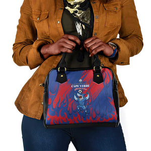 Cape Verde Football Shoulder Handbag Blue Sharks - Pride of the Islands - African Pride