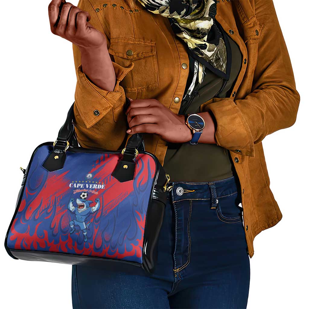 Cape Verde Football Shoulder Handbag Blue Sharks - Pride of the Islands - African Pride