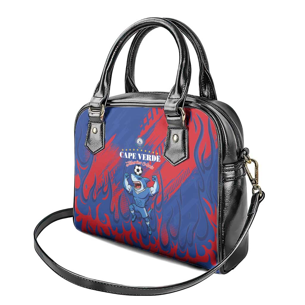 Cape Verde Football Shoulder Handbag Blue Sharks - Pride of the Islands - African Pride