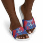 Cape Verde Football Slide Sandals One Team One Victory