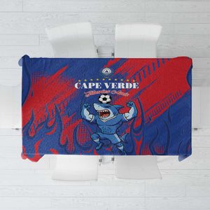 Cape Verde Football Tablecloth Blue Sharks - Pride of the Islands - African Pride