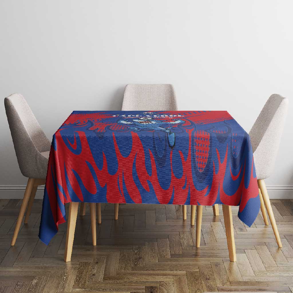 Cape Verde Football Tablecloth Blue Sharks - Pride of the Islands - African Pride