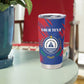 Custom Cape Verde Football Tumbler Cup Blue Sharks - Pride of the Islands - African Pride