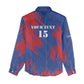 Custom Cape Verde Football Women Casual Shirt Blue Sharks - Pride of the Islands - African Pride