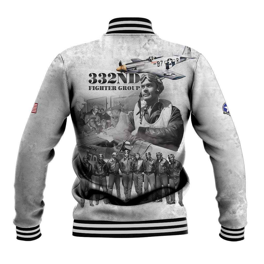 Legends of the Red Tails Baseball Jacket Freedom Flyers Retro Style - African Pride