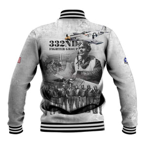 Legends of the Red Tails Baseball Jacket Freedom Flyers Retro Style - African Pride