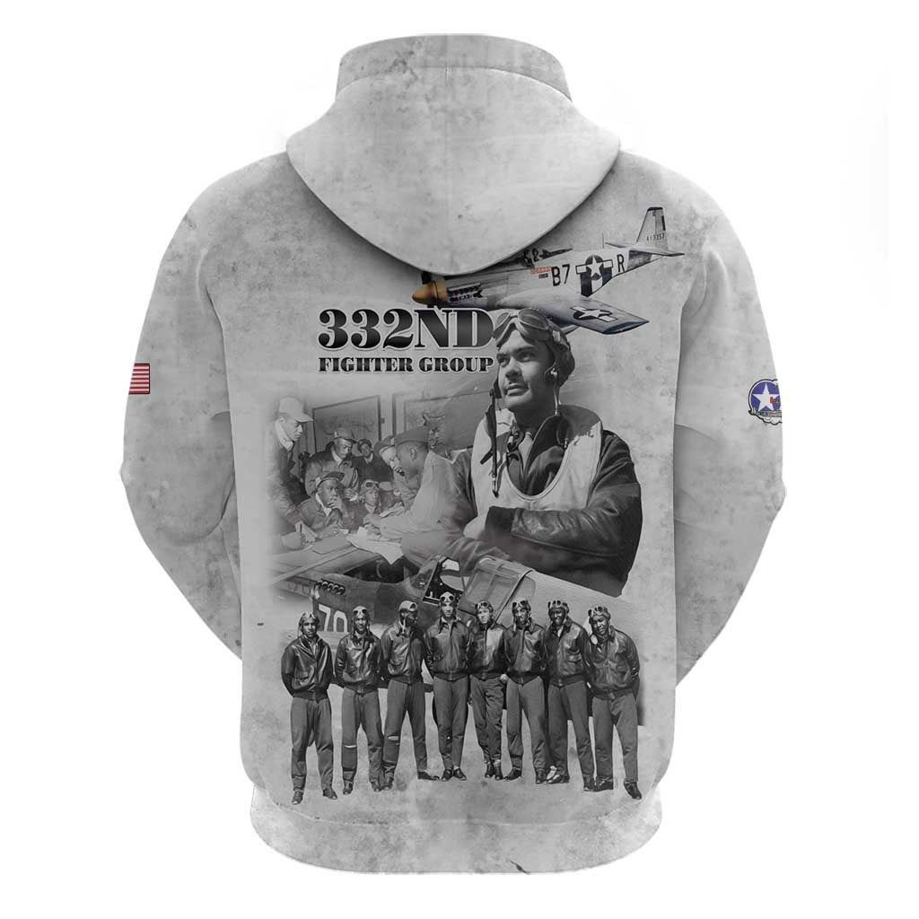 Legends of the Red Tails Hoodie Freedom Flyers Retro Style - African Pride