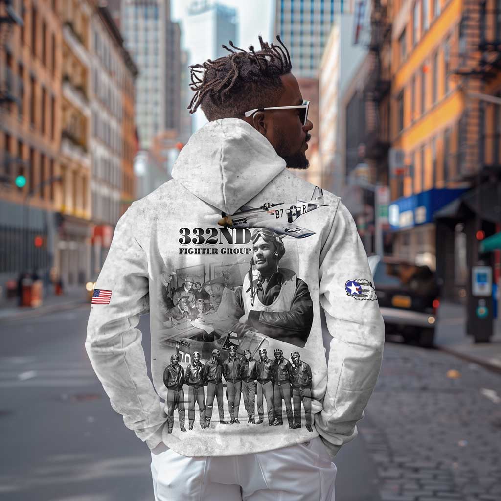 Legends of the Red Tails Hoodie Freedom Flyers Retro Style - African Pride