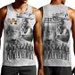 Legends of the Red Tails Men Tank Top Freedom Flyers Retro Style - African Pride