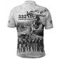 Legends of the Red Tails Polo Shirt Freedom Flyers Retro Style - African Pride