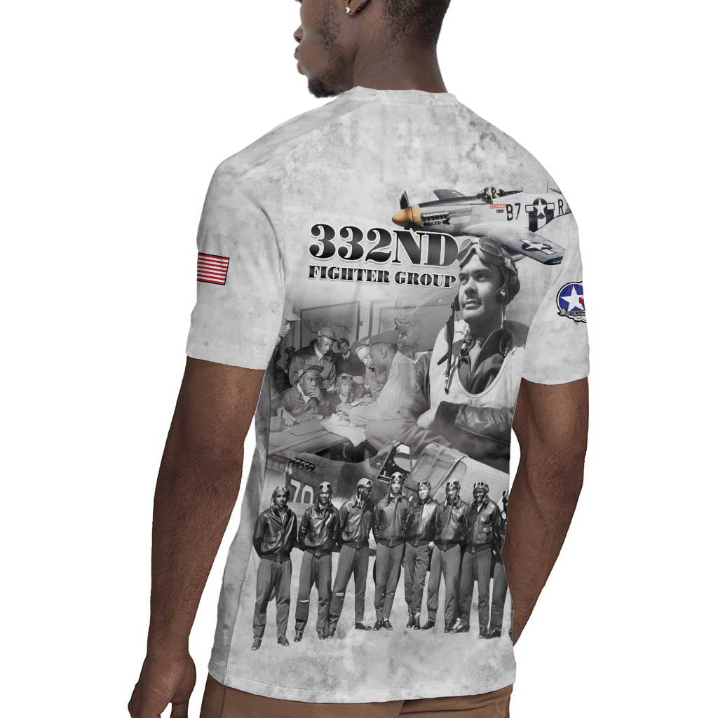 Legends of the Red Tails Rugby Jersey Freedom Flyers Retro Style - African Pride