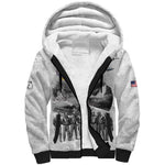 Legends of the Red Tails Sherpa Hoodie Freedom Flyers Retro Style - African Pride