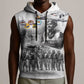 Legends of the Red Tails Sleeveless Hoodie Freedom Flyers Retro Style - African Pride