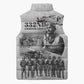 Red Tails Aviators Sleeveless Puffer Jacket WWII Heroes Tribute Retro Style
