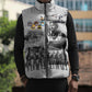 Red Tails Aviators Sleeveless Puffer Jacket WWII Heroes Tribute Retro Style