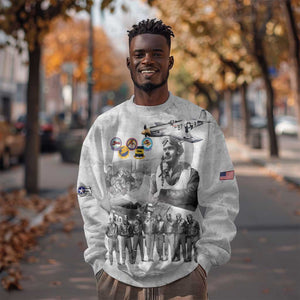 Legends of the Red Tails Sweatshirt Freedom Flyers Retro Style - African Pride