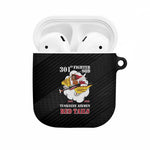 Tuskegee Airmen Red Tails AirPods Case 301st Fighter Squadron - Black