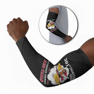 Personalized Tuskegee Airmen Red Tails Arm Sleeves 301st Fighter Squadron - Black