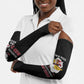 Personalized Tuskegee Airmen Red Tails Arm Sleeves 301st Fighter Squadron - Black