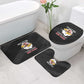 Tuskegee Airmen Red Tails Bathroom Set 301st Fighter Squadron - Black