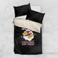 301st Fighter Squadron WWII Bedding Set Red Tails Heritage - Black - African Pride