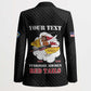 Personalized Tuskegee Airmen Red Tails Blazer 301st Fighter Squadron - Black