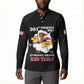 Personalized Tuskegee Airmen Red Tails Button Sweatshirt 301st Fighter Squadron - Black