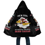 Personalized Tuskegee Airmen Red Tails Cloak 301st Fighter Squadron - Black
