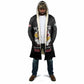 Personalized Tuskegee Airmen Red Tails Cloak 301st Fighter Squadron - Black