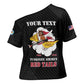 Personalized Tuskegee Airmen Red Tails Cross Shoulder Shirt 301st Fighter Squadron - Black