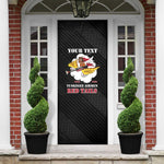 Personalized Tuskegee Airmen Red Tails Door Cover 301st Fighter Squadron - Black