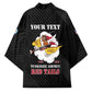Personalized Tuskegee Airmen Red Tails Kimono 301st Fighter Squadron - Black