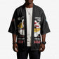 Personalized Tuskegee Airmen Red Tails Kimono 301st Fighter Squadron - Black