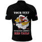 Personalized 301st Fighter Squadron WWII Polo Shirt Red Tails Heritage - Black - African Pride