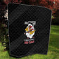 301st Fighter Squadron WWII Quilt Red Tails Heritage - Black - African Pride