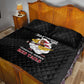 301st Fighter Squadron WWII Quilt Bed Set Red Tails Heritage - Black - African Pride
