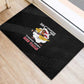 301st Fighter Squadron WWII Rubber Doormat Red Tails Heritage - Black - African Pride