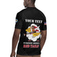 Personalized 301st Fighter Squadron WWII Rugby Jersey Red Tails Heritage - Black - African Pride