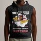 Personalized 301st Fighter Squadron WWII Sleeveless Hoodie Red Tails Heritage - Black - African Pride