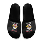 Tuskegee Airmen Red Tails Slide Sandals 301st Fighter Squadron - Black